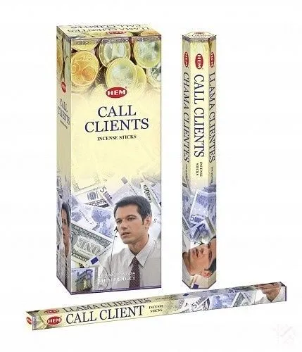 Благовония HEM Hexa Call Clients "Привлечение клиентов"