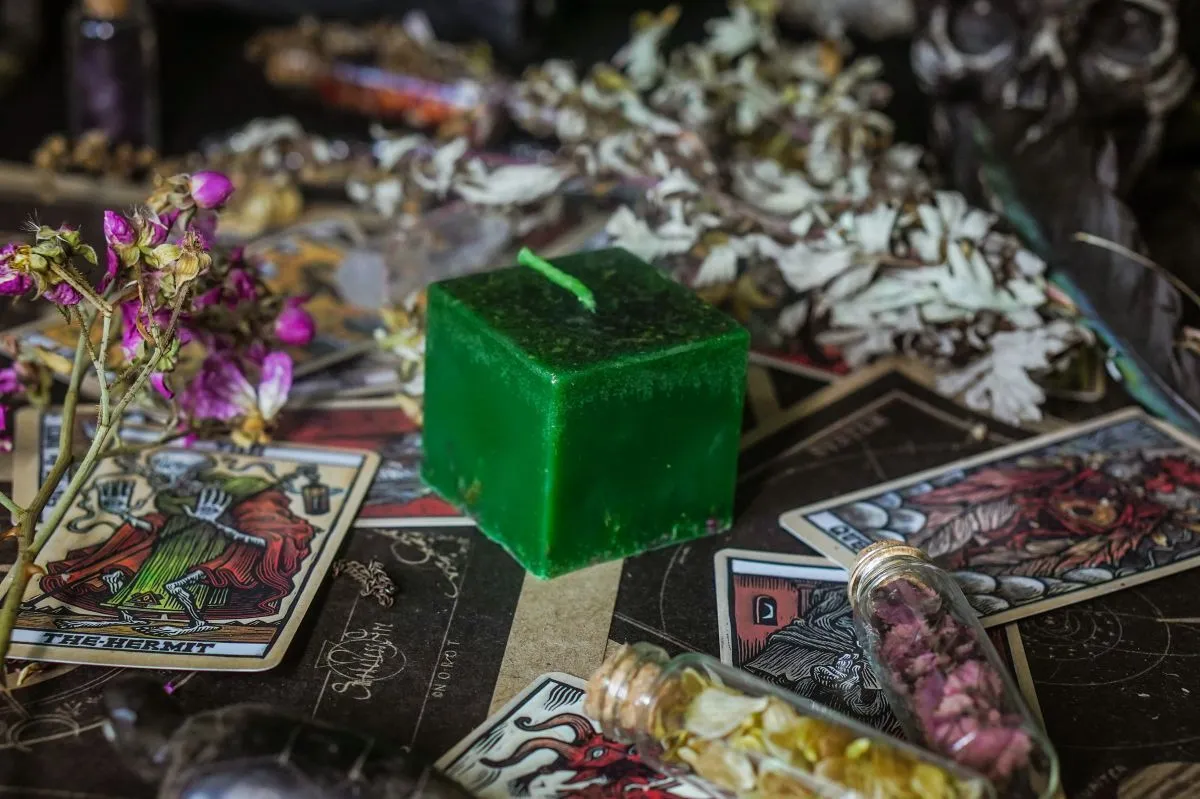 Свеча "Денежный куб"