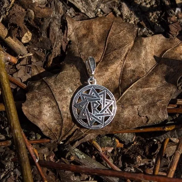 Оберег "Чертог Раса" (4 августа - 27 августа) с серебрением