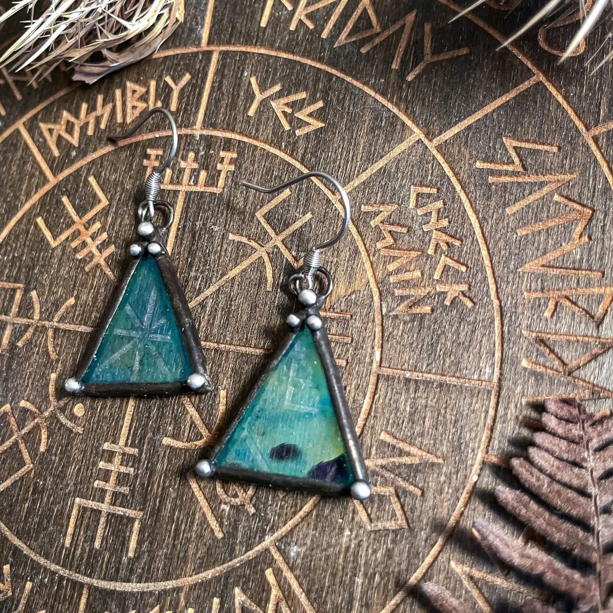 Серьги "Алхимия небес"