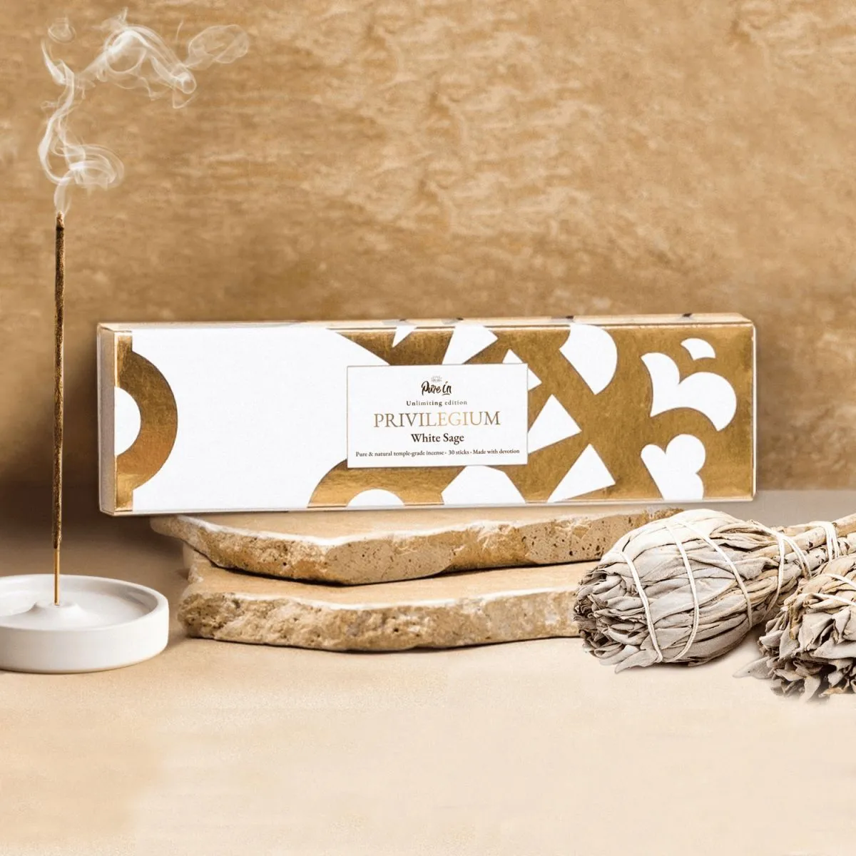 Благовония Pure In "Белый шалфей" White Sage, коллекция Privilegium