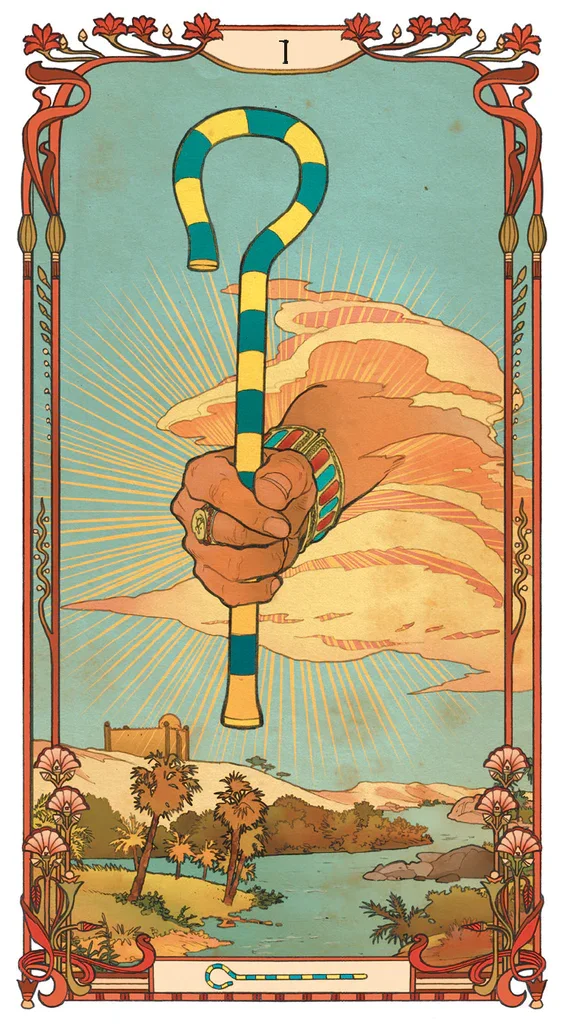 Египетское Таро Ар-Нуво (Egyptian Art Nouveau Tarot)