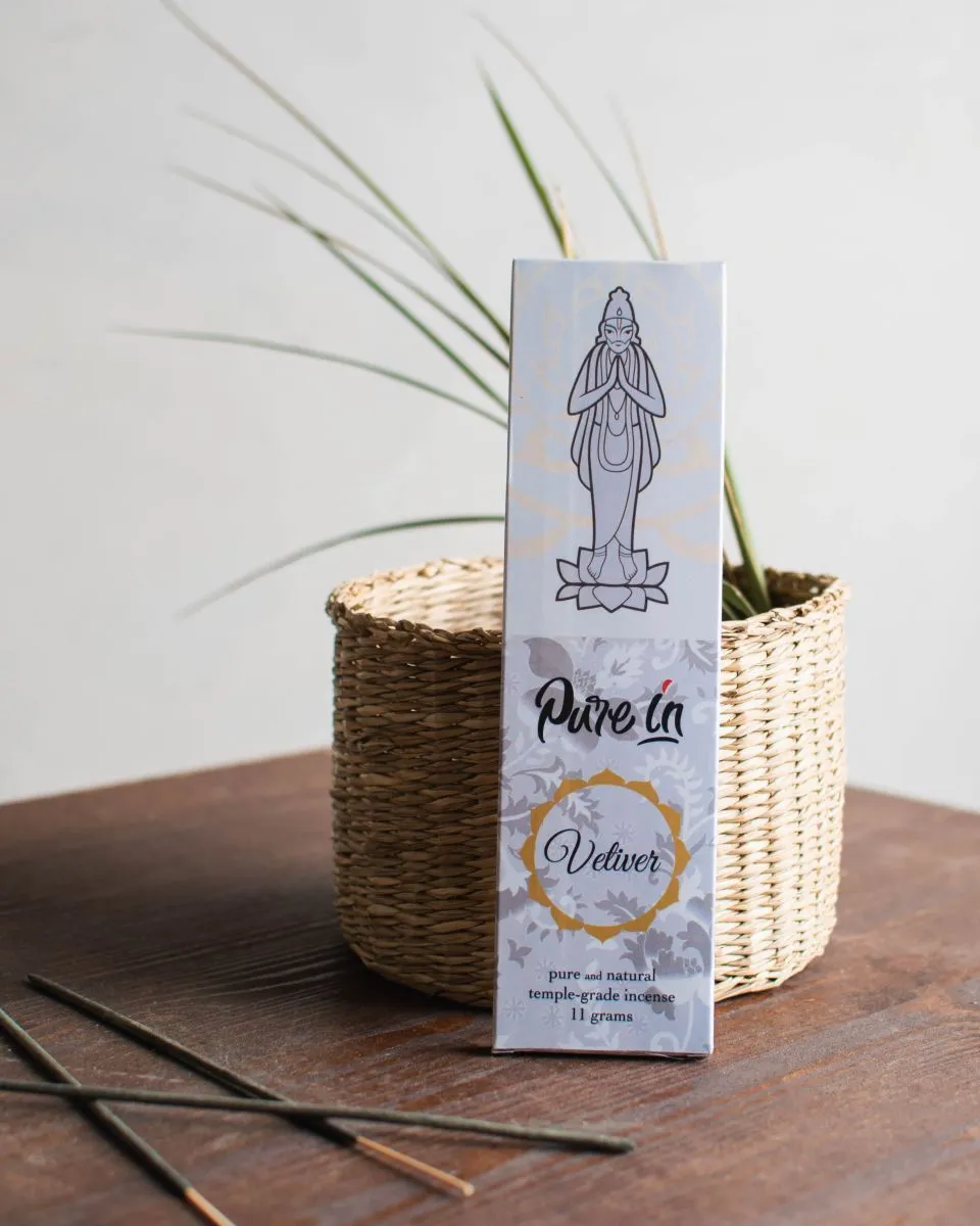 Благовония Pure In Vetiver "Ветивер" (серия Herbs & Spices)