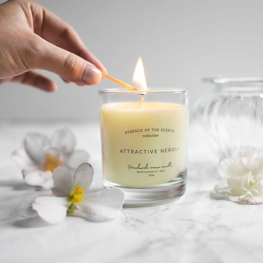 Свеча ароматическая "Притягательный нероли"