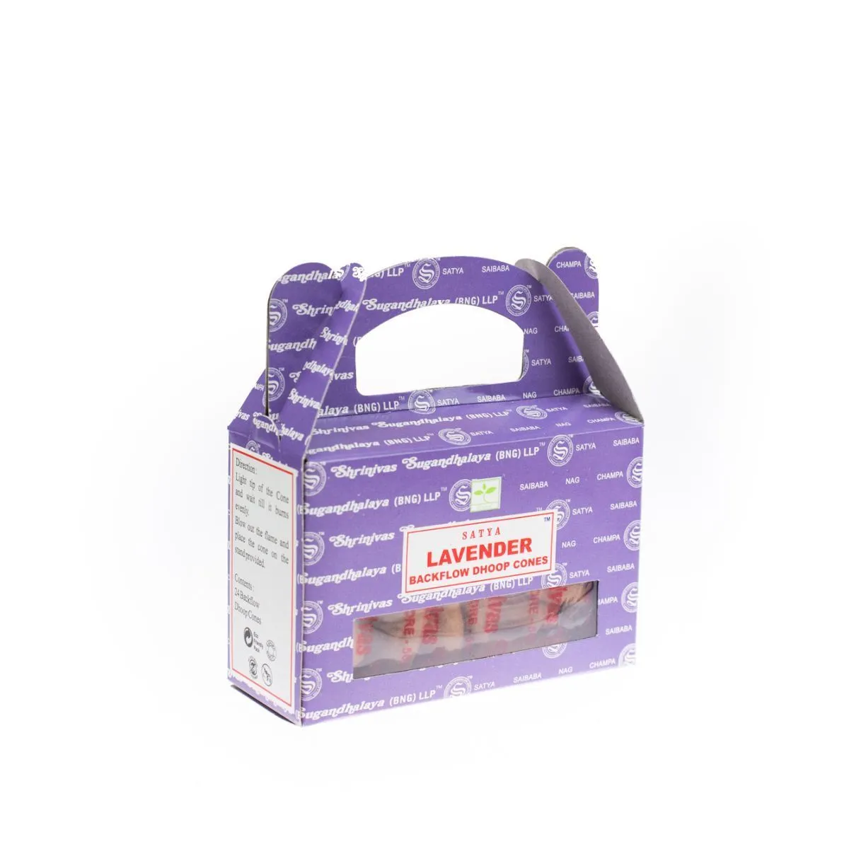 Благовония-конусы стелющиеся Satya Lavender "Лаванда"