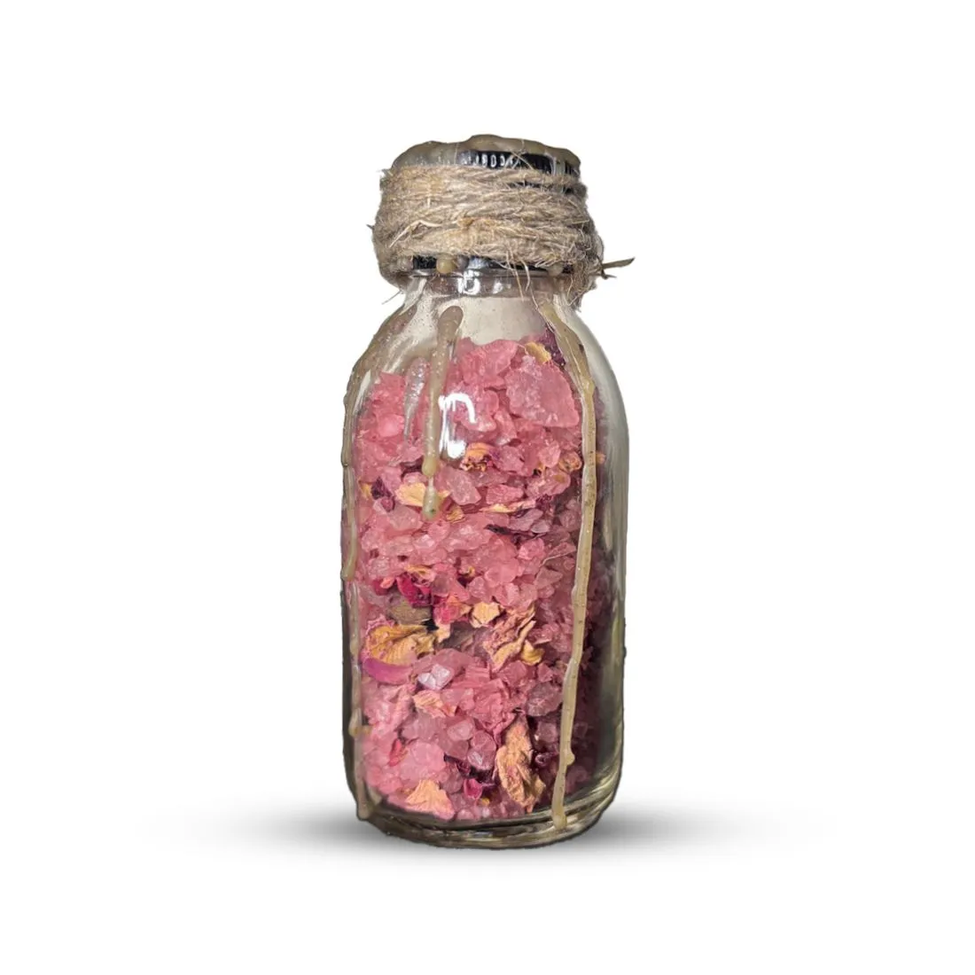 Магическая розовая соль "Женское счастье" для ванны