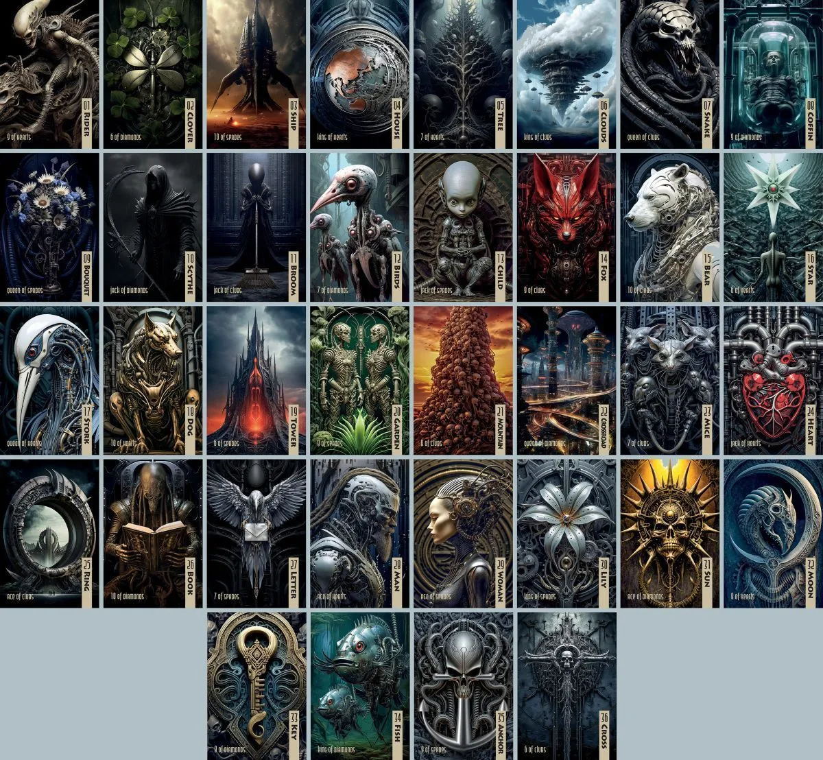 Оракул "Чужие сны Ленорман"