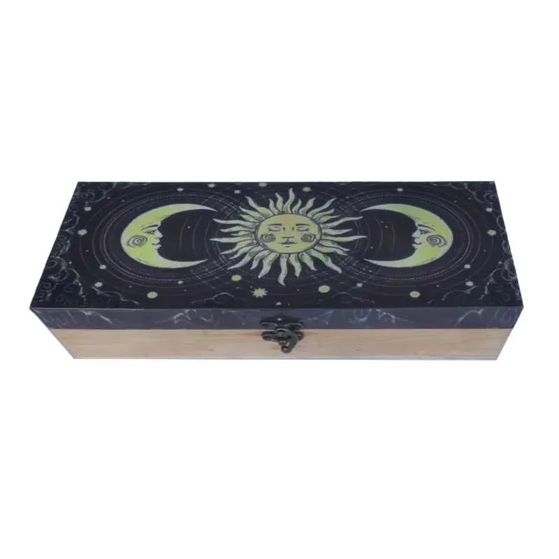 Шкатулка "Небесный хоровод" для таро, свечей и алтарных принадлежностей