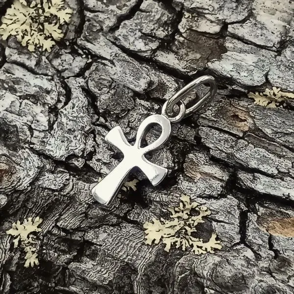 Подвеска "Малый анх" с серебрением