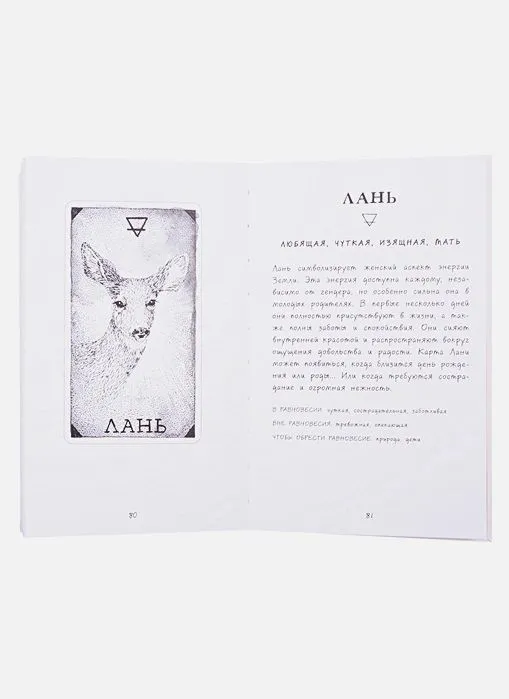 Оракул "Дикое Неизвестное тотемное животное" (The Wild Unknown Animal Spirit)