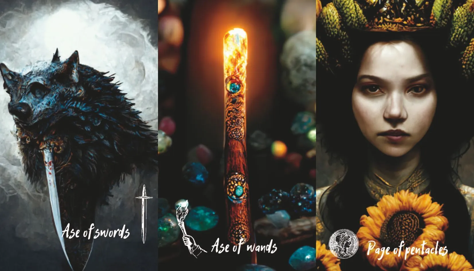 Таро "Осколки Тысячной Луны"