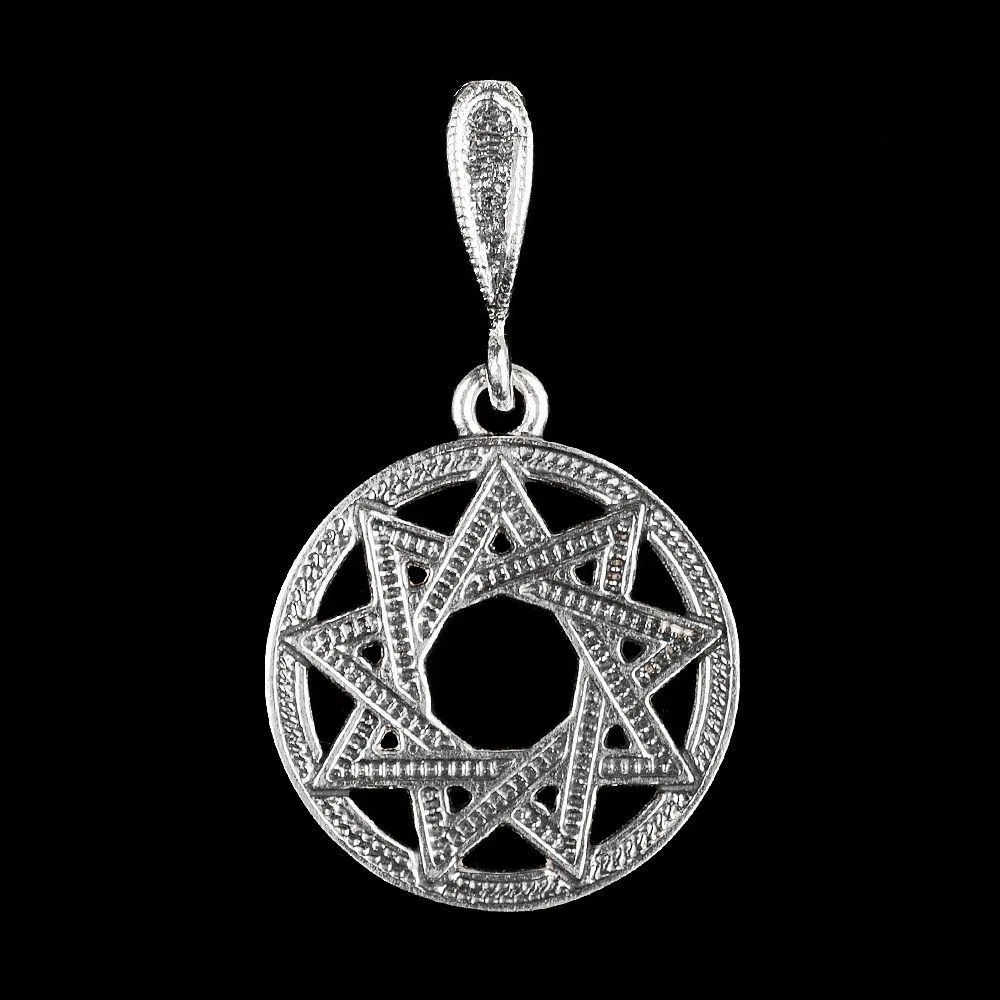 Подвеска "Звезда Инглии" с серебрением