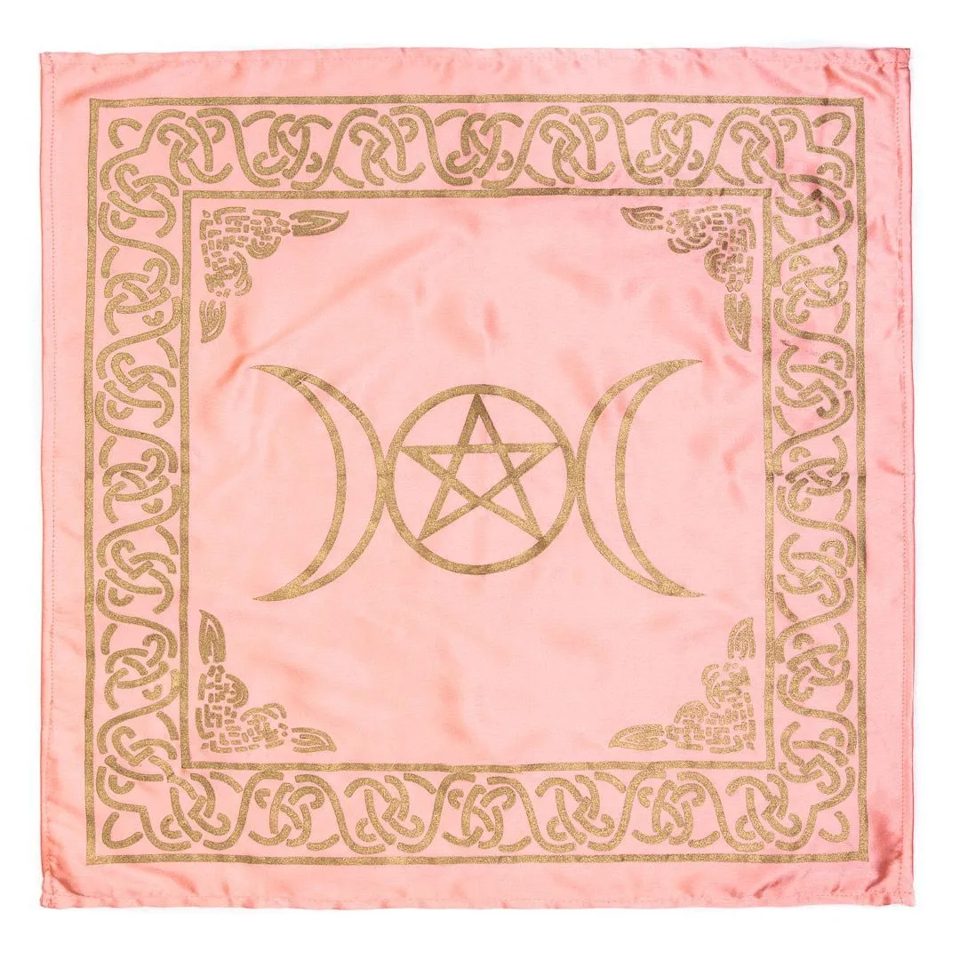 Алтарное покрывало "Триединая Богиня" нежно-розовое