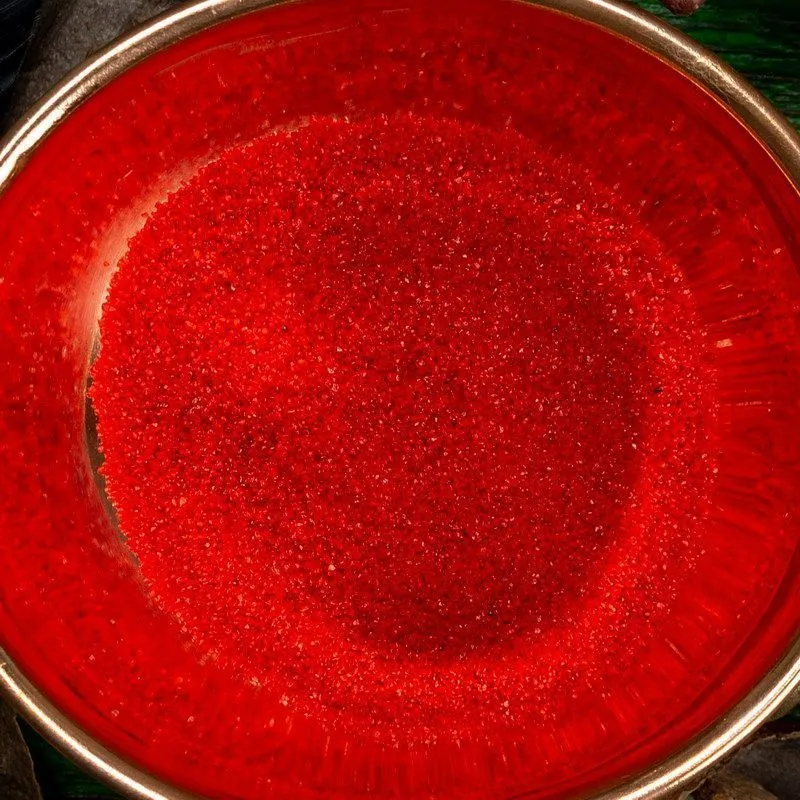 Песок для курильниц красный