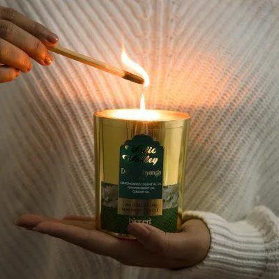 Свеча массажная аюрведическая Абхьянга «Лемонграсс»