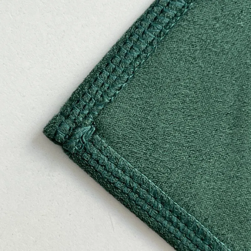 Скатерть для гадания зеленая, эко-замша, 50 х 50 см