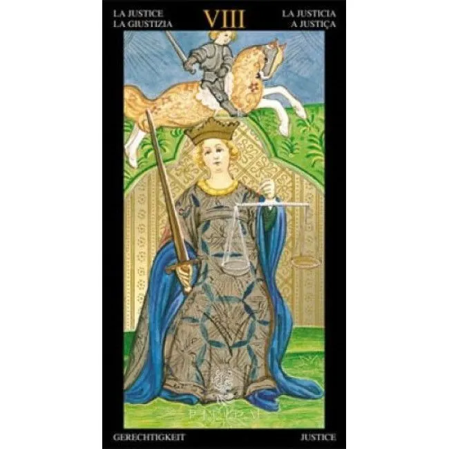 Золотое Таро Висконти, Старшие арканы (Golden Visconti Tarot)