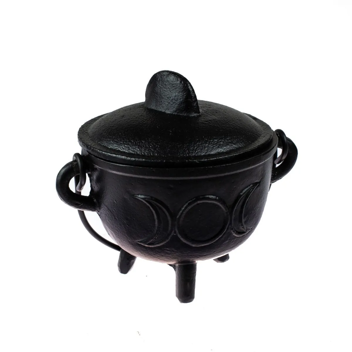 Ведьмин котел "Триединая луна" чугунный, 11,5 х 11 см