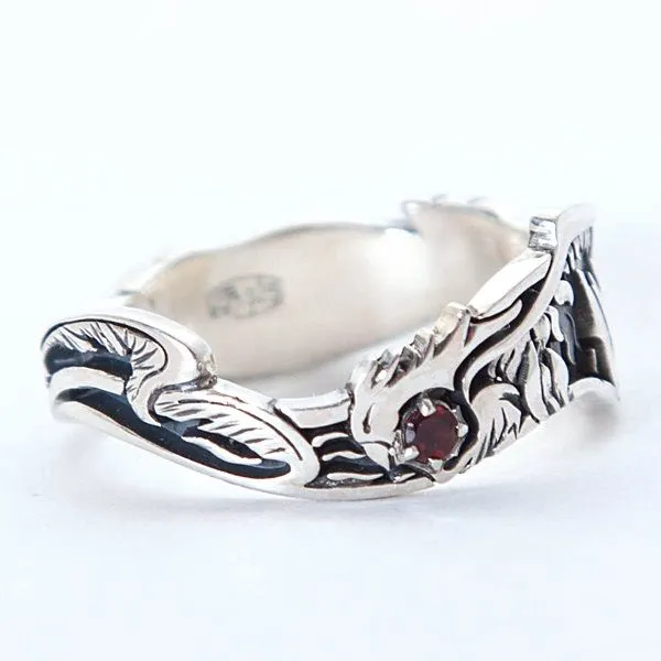 Кольцо "Однокрылый феникс"