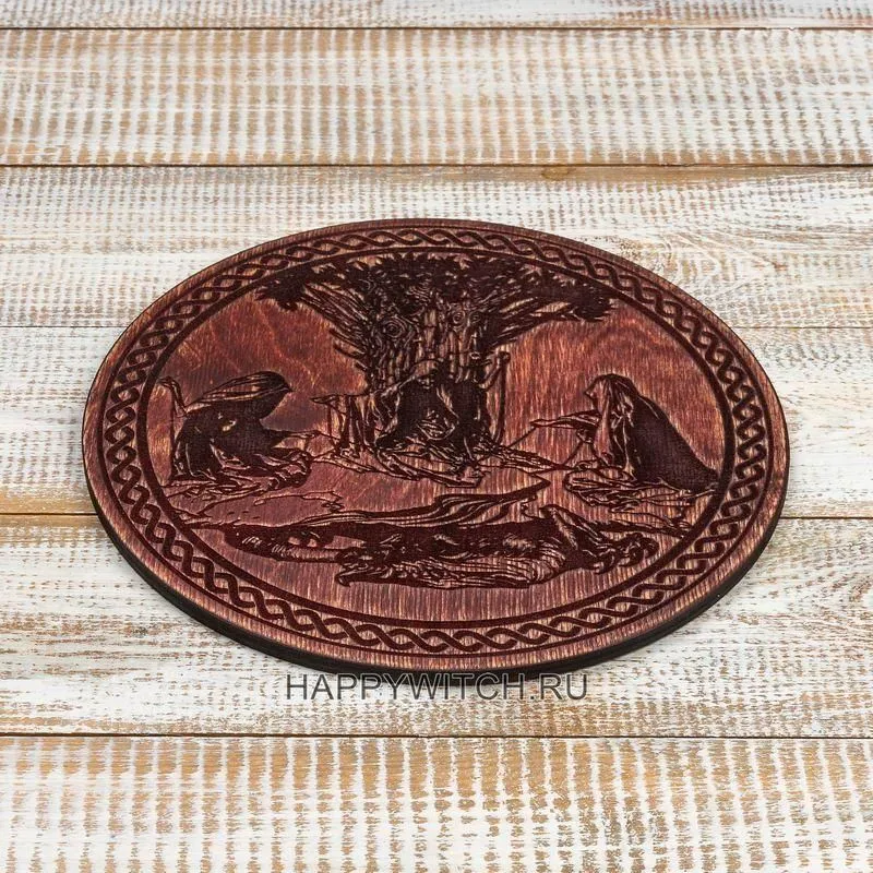 Алтарь "Ткачихи судеб" (оттенок махагон)