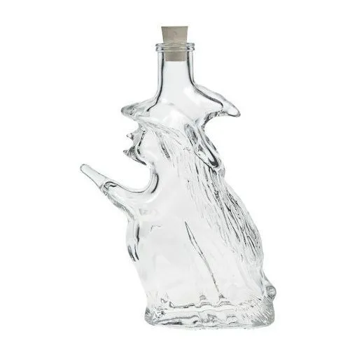 Стеклянная бутылочка "Ведьма"