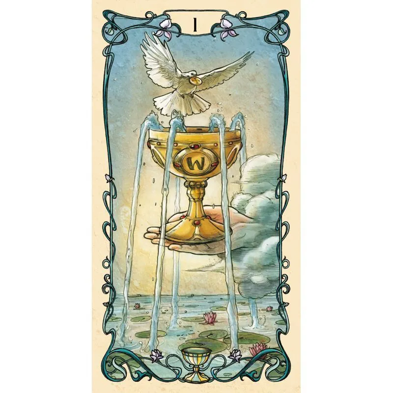 Таро Альфонса Мухи (78 карт, компактный формат)