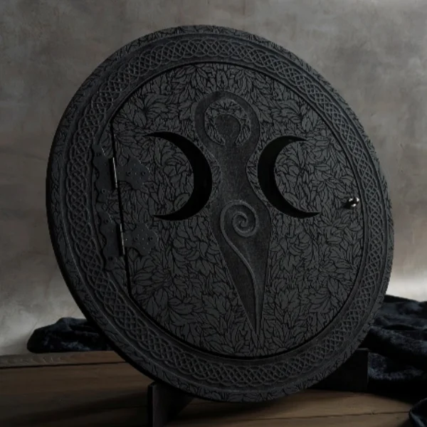 Черное зеркало "Богиня" для скраинга