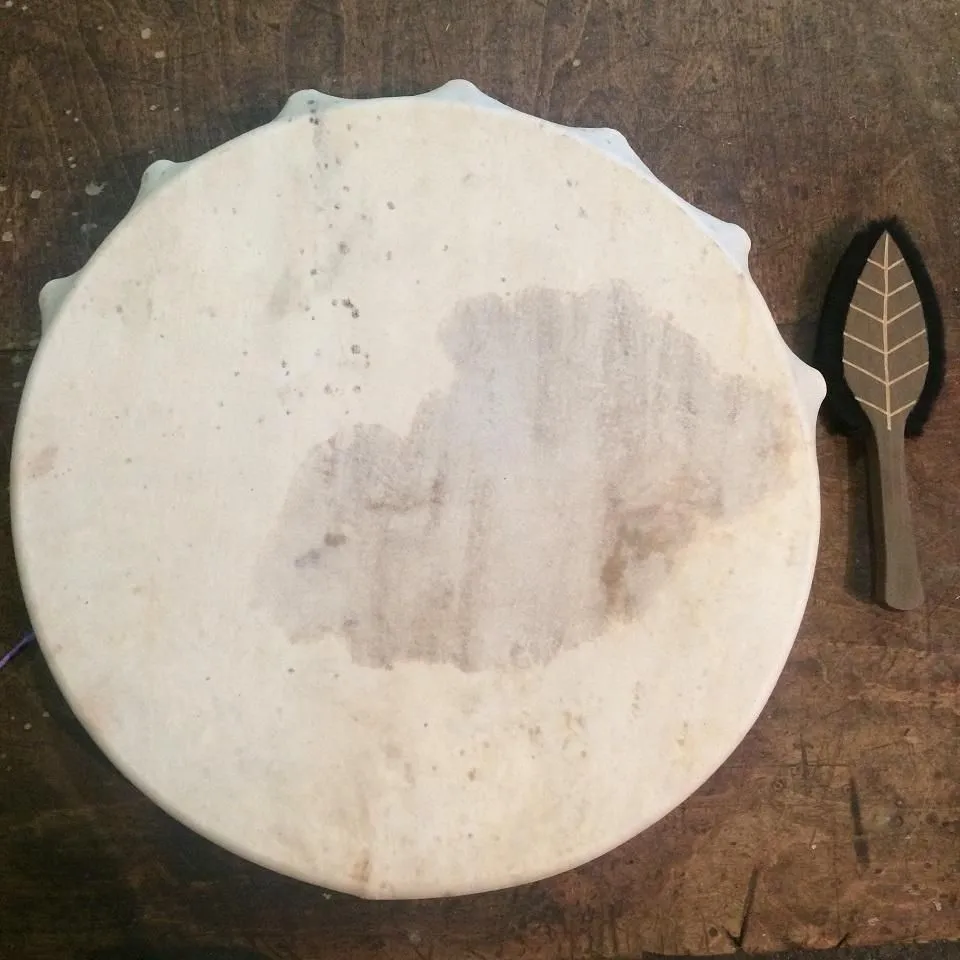 Бубен "Голос предков" большой, с колотушкой