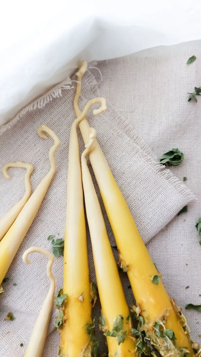 Свеча программная маканая "Перо Жар-птицы"