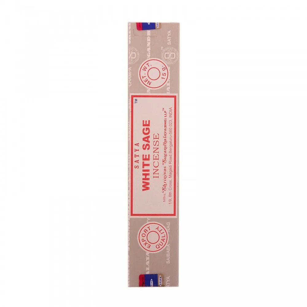 Благовония Satya White Sage "Белый шалфей" 15 гр.