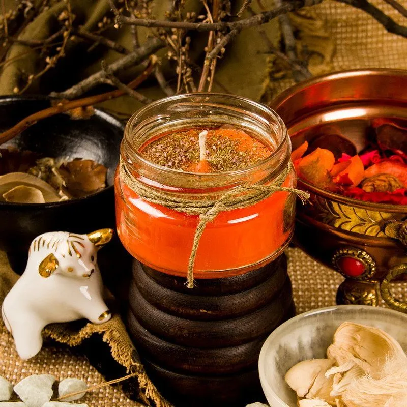 Свеча "Костер Бельтайна"