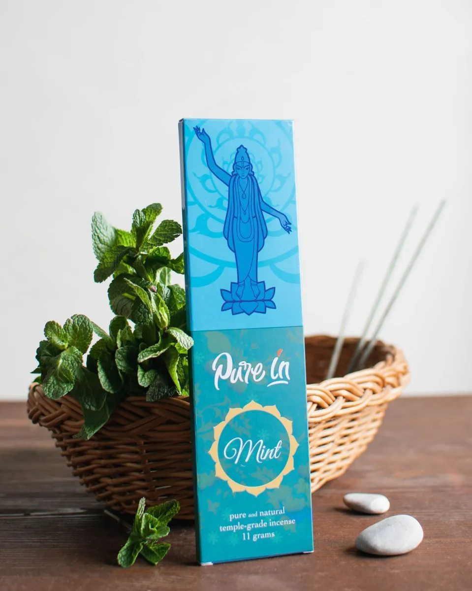 Благовония Pure In Mint "Мята" (серия Herbs & Spices)