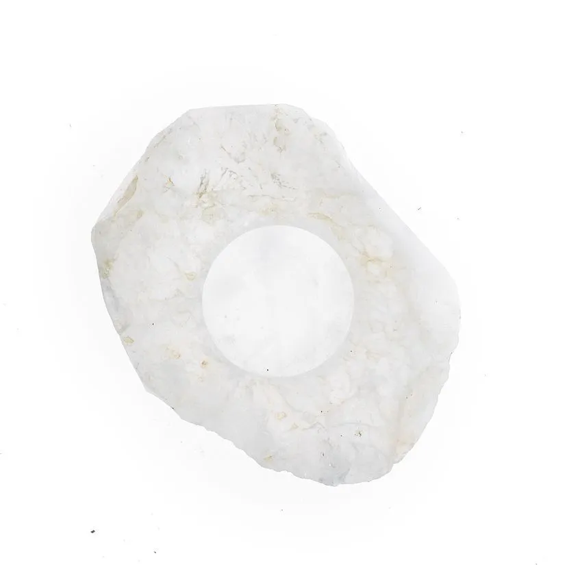 Подсвечник "Очищающее пламя", горный хрусталь