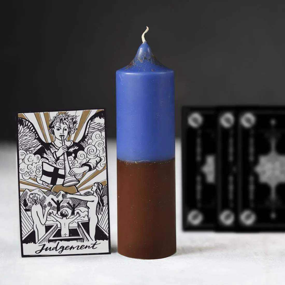 Свеча Таро "Суд"