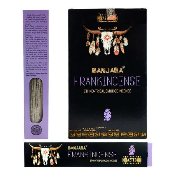 Индийские благовония "Ладан" BANJARA BLACK Frankincence