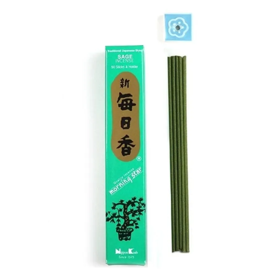 Японские благовония Morning Star "Sage" ("Шалфей")
