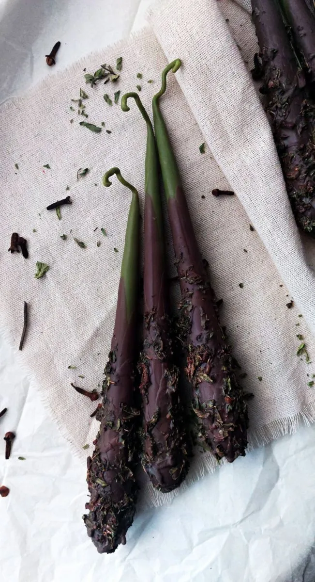 Свеча программная маканая "Рог изобилия"