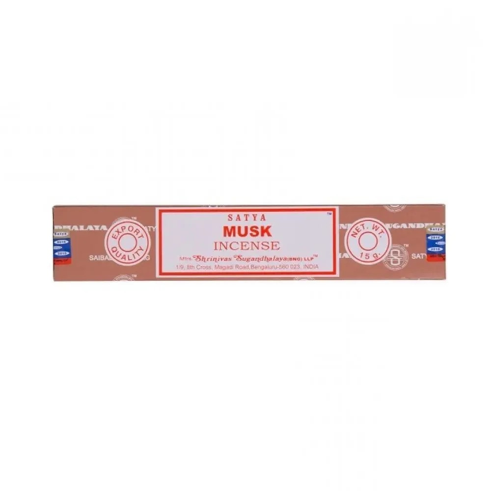 Благовония Satya Musk "Мускус", 15 г