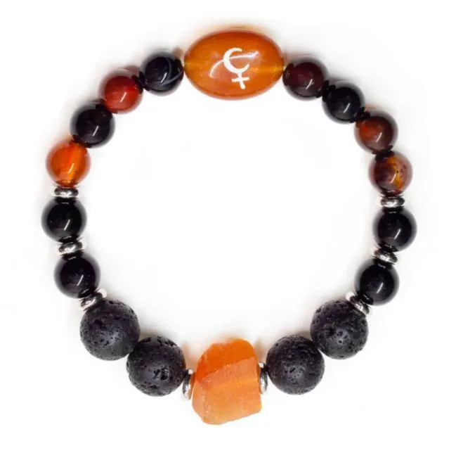 Браслет "Чарующий Магнетизм Лилит" из натуральных камней