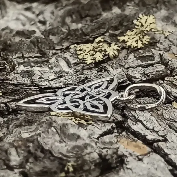 Подвеска "Малый трилистник" с серебрением