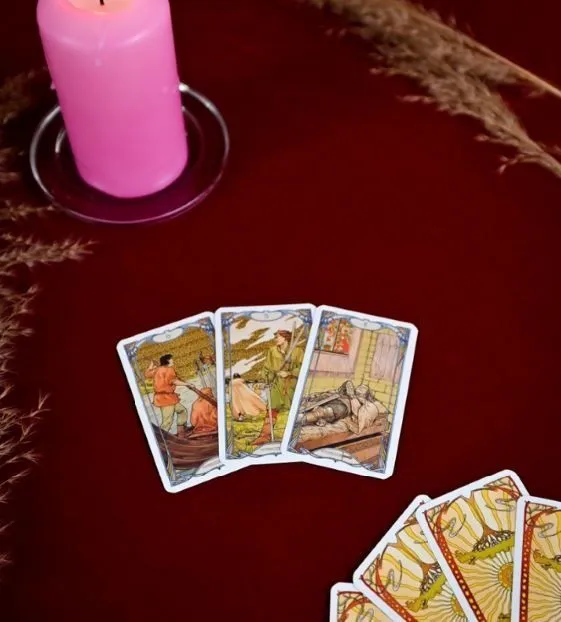 Золотое Таро Арт-Нуво мини (Mini Golden Art Nouveau Tarot)