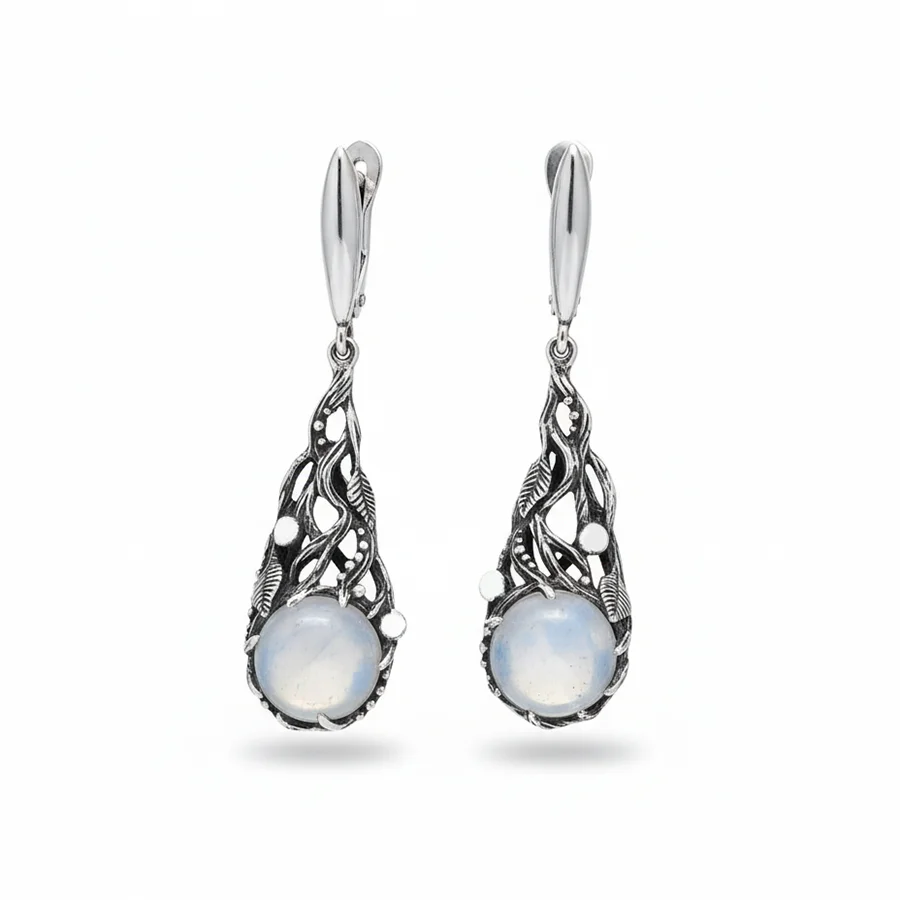 Серьги "Волшебный лес"