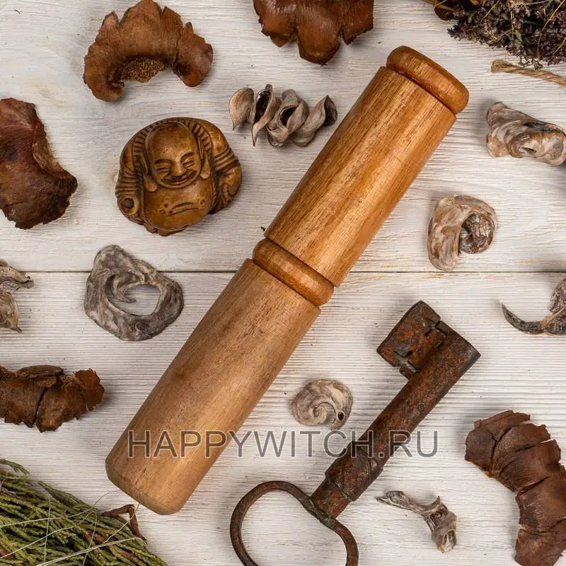 Резонатор для поющих чаш деревянный, 15 см