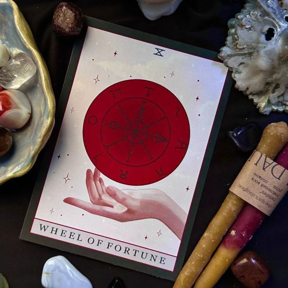Открытка-Таро с предсказаниями