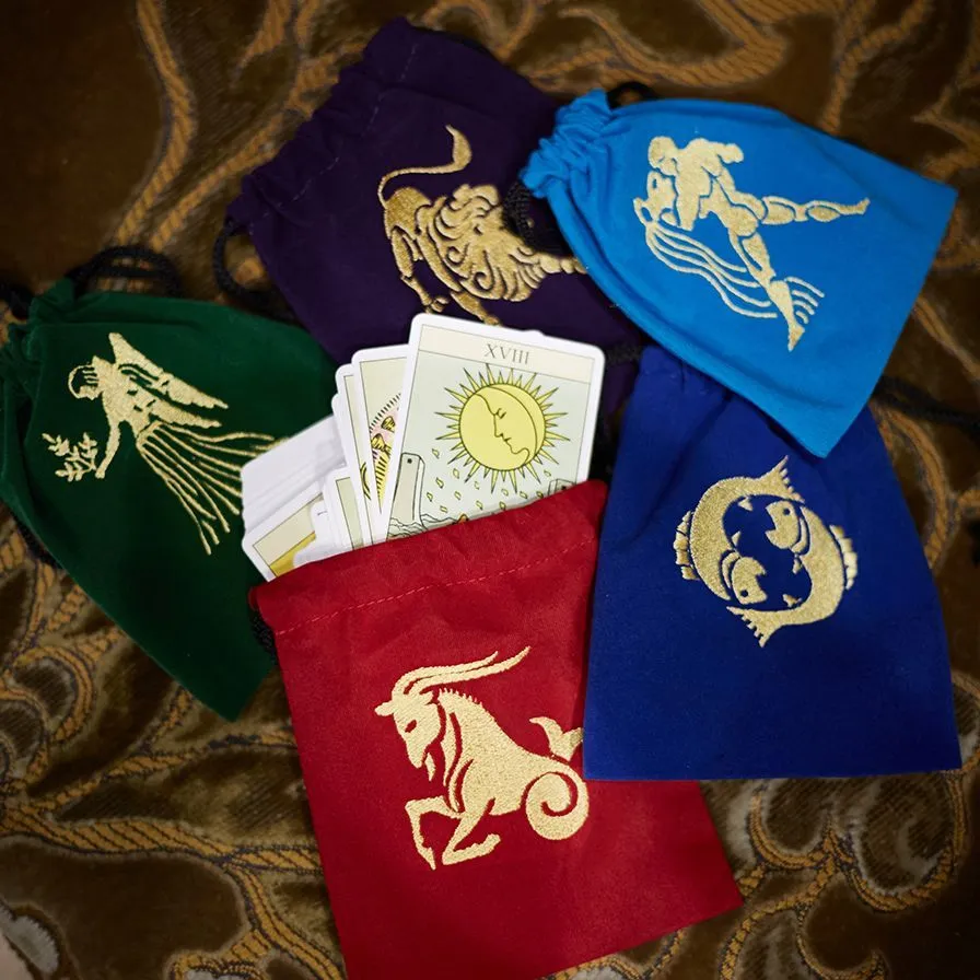 Зодиакальный мешочек для карт "Рак"