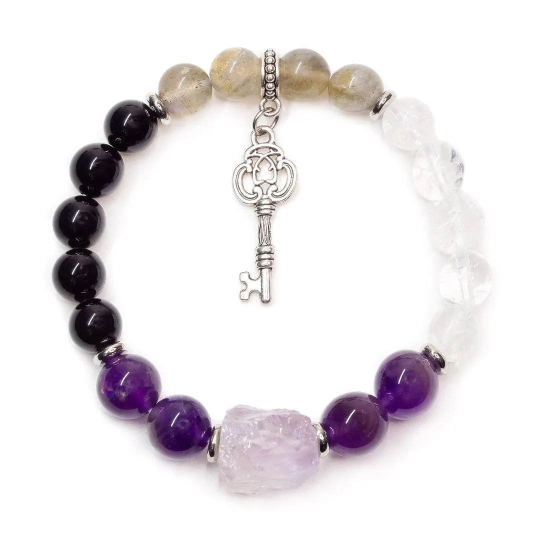 Браслет "Ключ Гекаты" из натуральных камней