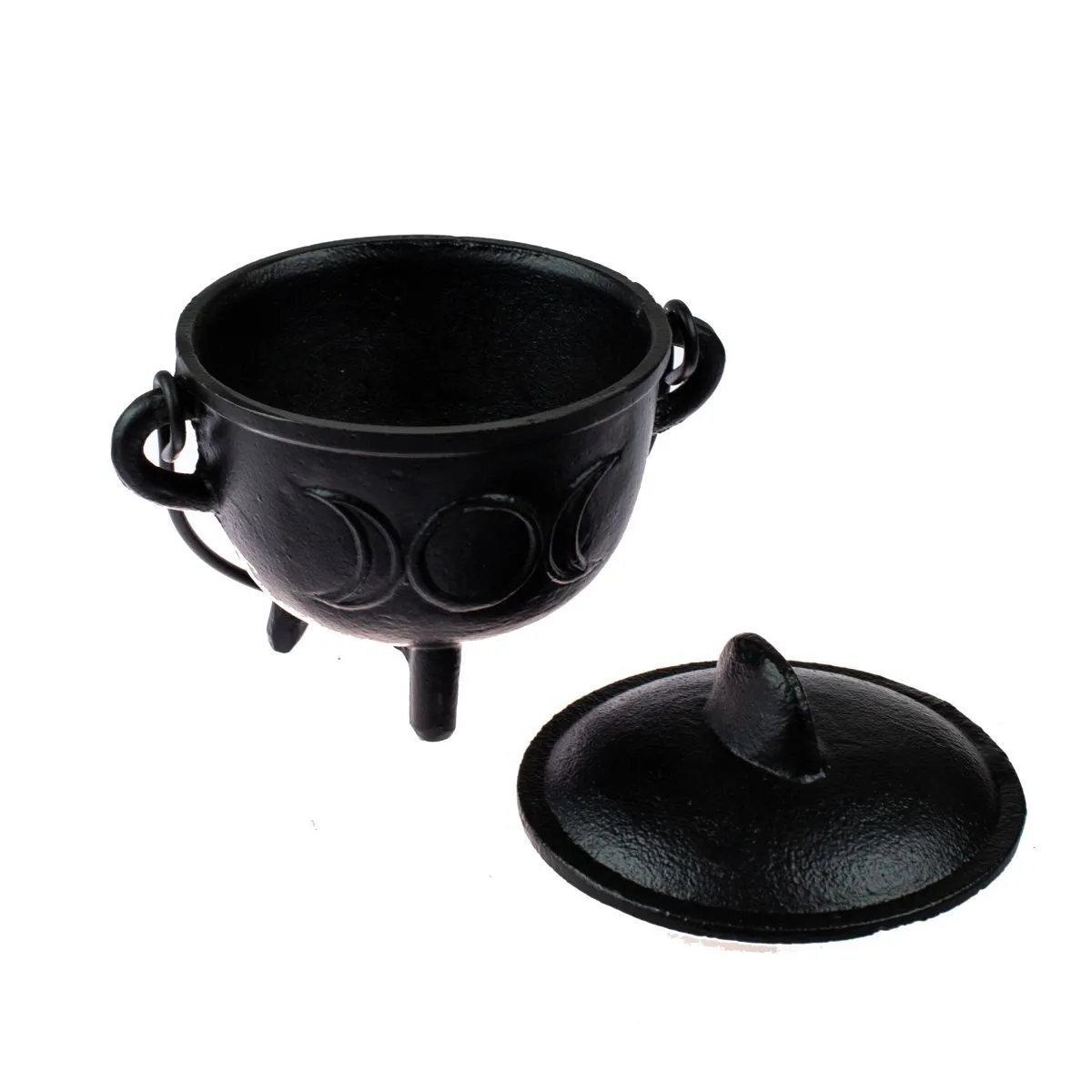 Ведьмин котел "Триединая луна" чугунный, 11,5 х 11 см