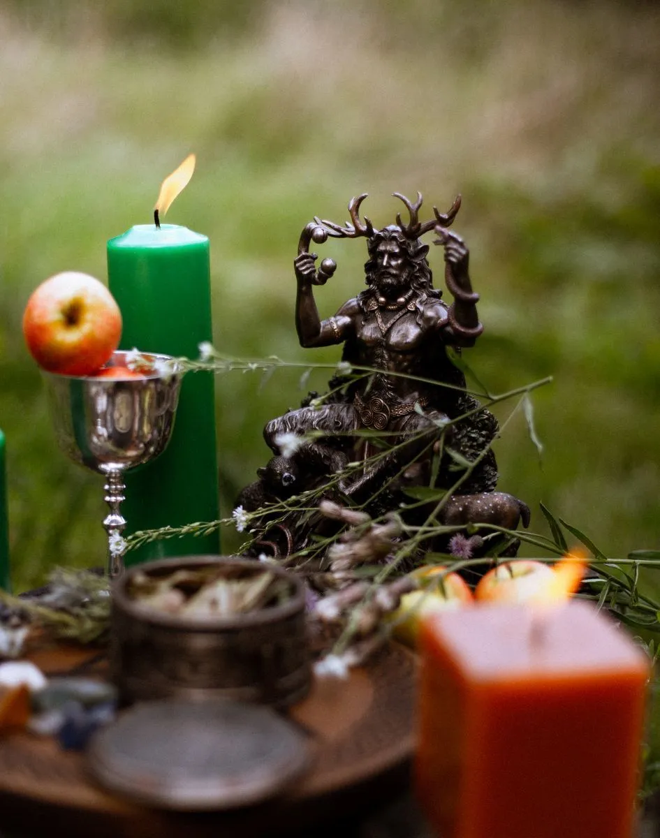 Алтарная статуэтка "Кернунн, Владыка Животных"