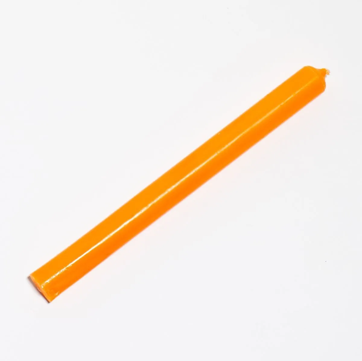 Свеча классика 20 см оранжевая