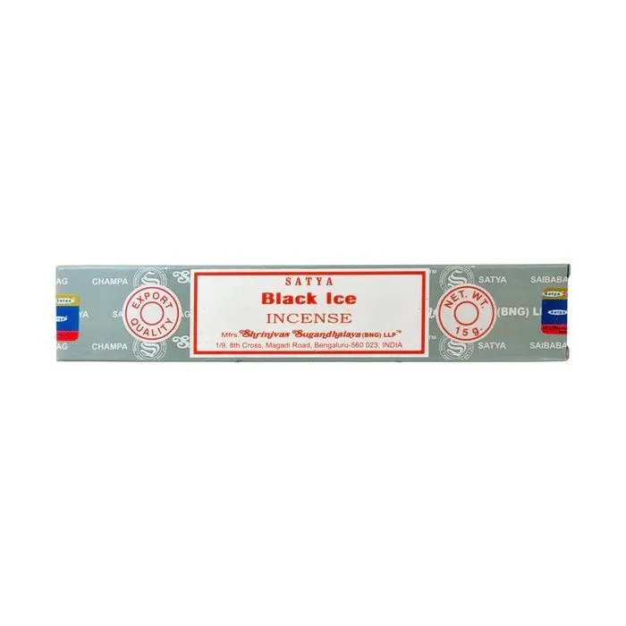 Благовония Satya "Чёрный лёд" Black Ice Incense